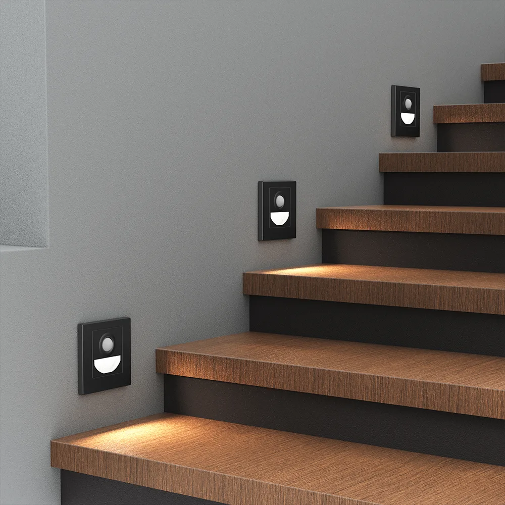 Éclairage d'escalier
